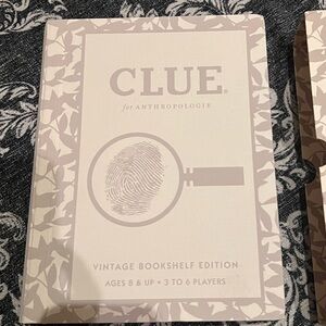 New Anthropologie clue Vintage Bookshelf Edition